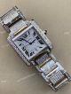 Iced Out Cartier Tank Francaise Replica Watch Stainless Steel Men (2)_th.jpg